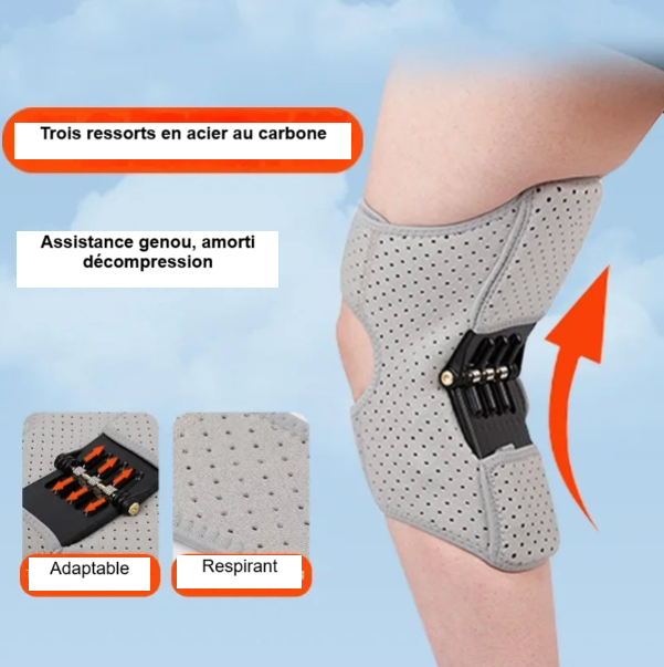 Genouillères Élastiques pour Support Genoux Articulations