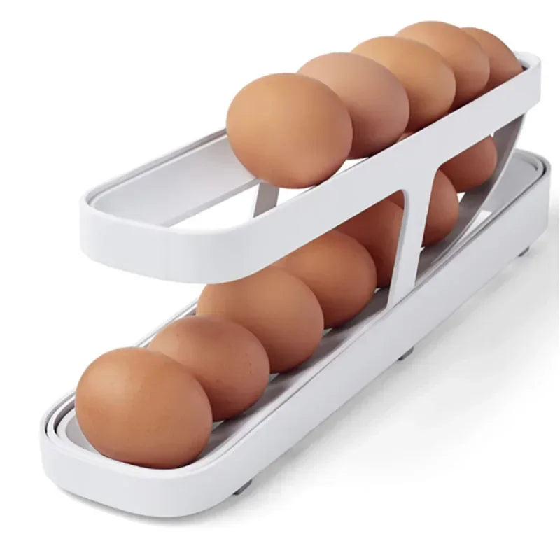 Distributeur d'oeufs à roulettes
