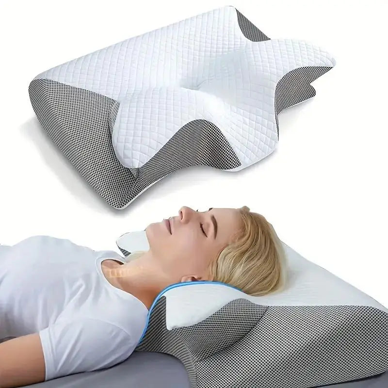 Oreiller de Lit de Massage Cervical Orthopédique