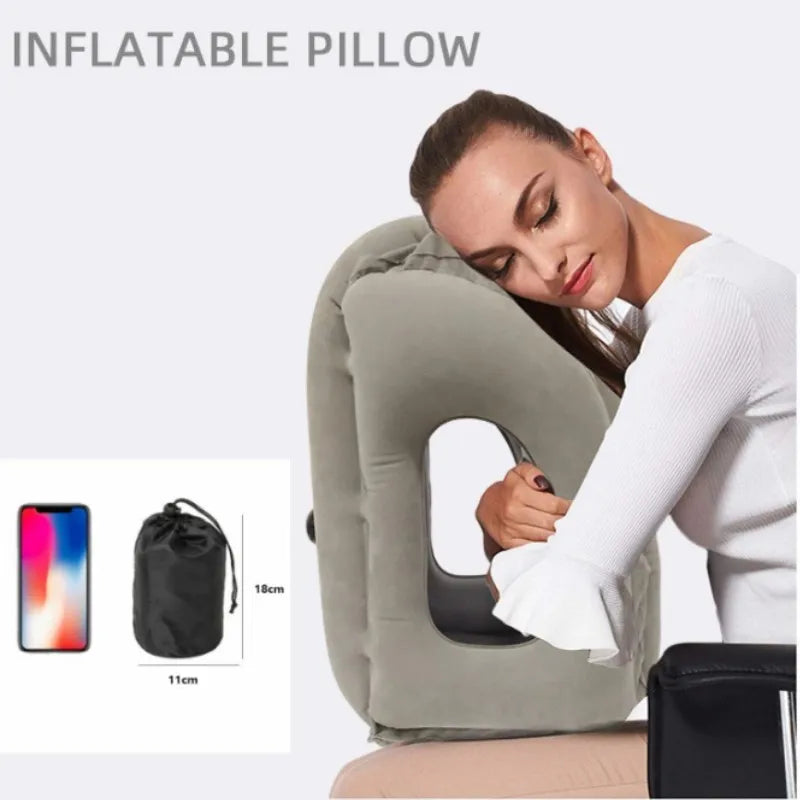 Oreiller de voyage gonflable